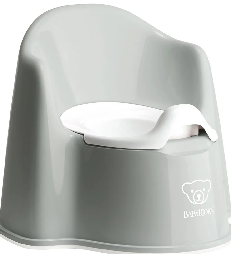 BabyBjörn Pottestol - Grå/Hvid