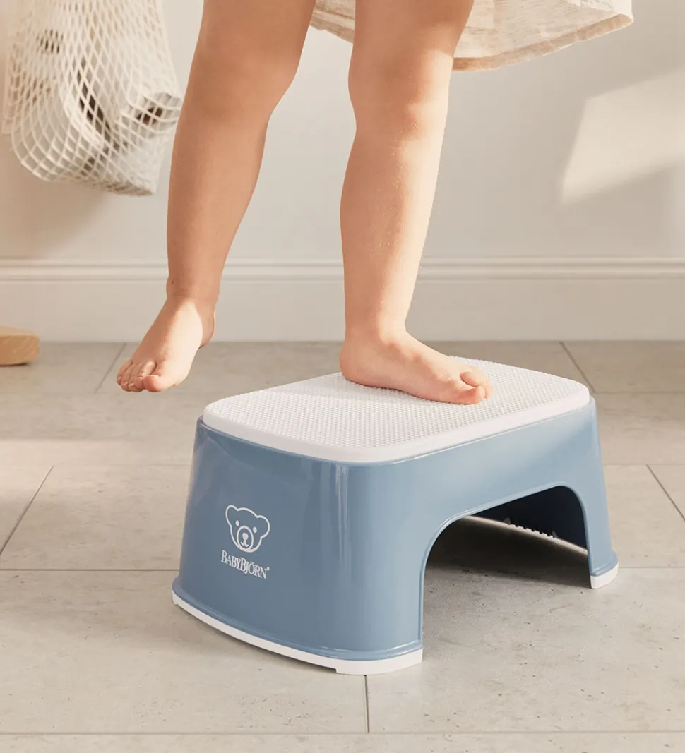 BabyBjörn Skammel - Gråblå/Hvid