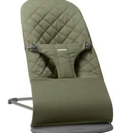 BabyBjörn Skråstol - Bliss - Classic Quiltet - Mørkegrøn