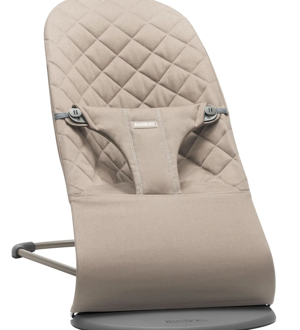 BabyBjörn Skråstol - Bliss - Classic Quiltet - Sandgrå