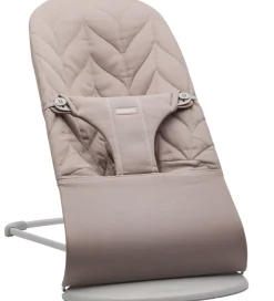 BabyBjörn Skråstol - Bliss - Petal Quiltet - Sandgrå