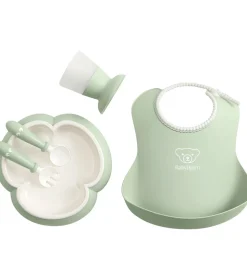 BabyBjörn Spisesæt - 5 Dele - Pastelgrøn