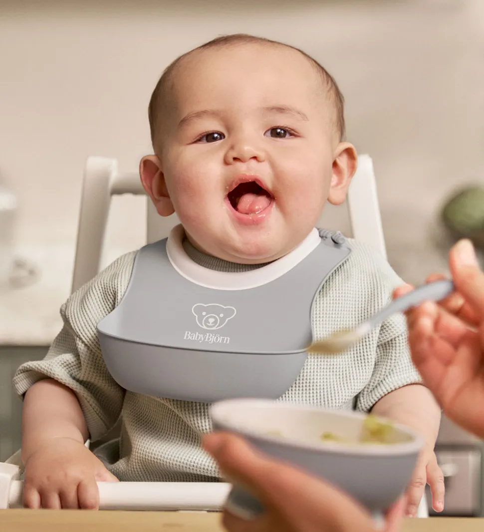 BabyBjörn Spisesæt - 3 Dele - Grå