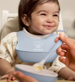 BabyBjörn Spisesæt - 3 Dele - Pastelblå