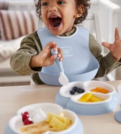 BabyBjörn Spisesæt - 8 Dele - Pastelblå