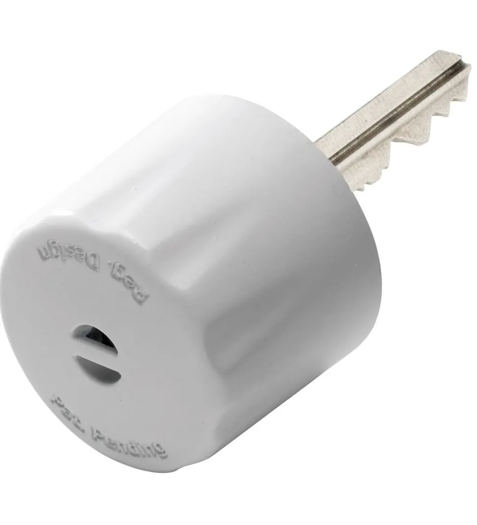 BabyDan Børnesikring - Dørlås - Hvid