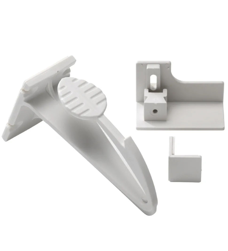 BabyDan Børnesikring - Easy Fix Skuffe-/Skabslås - Hvid