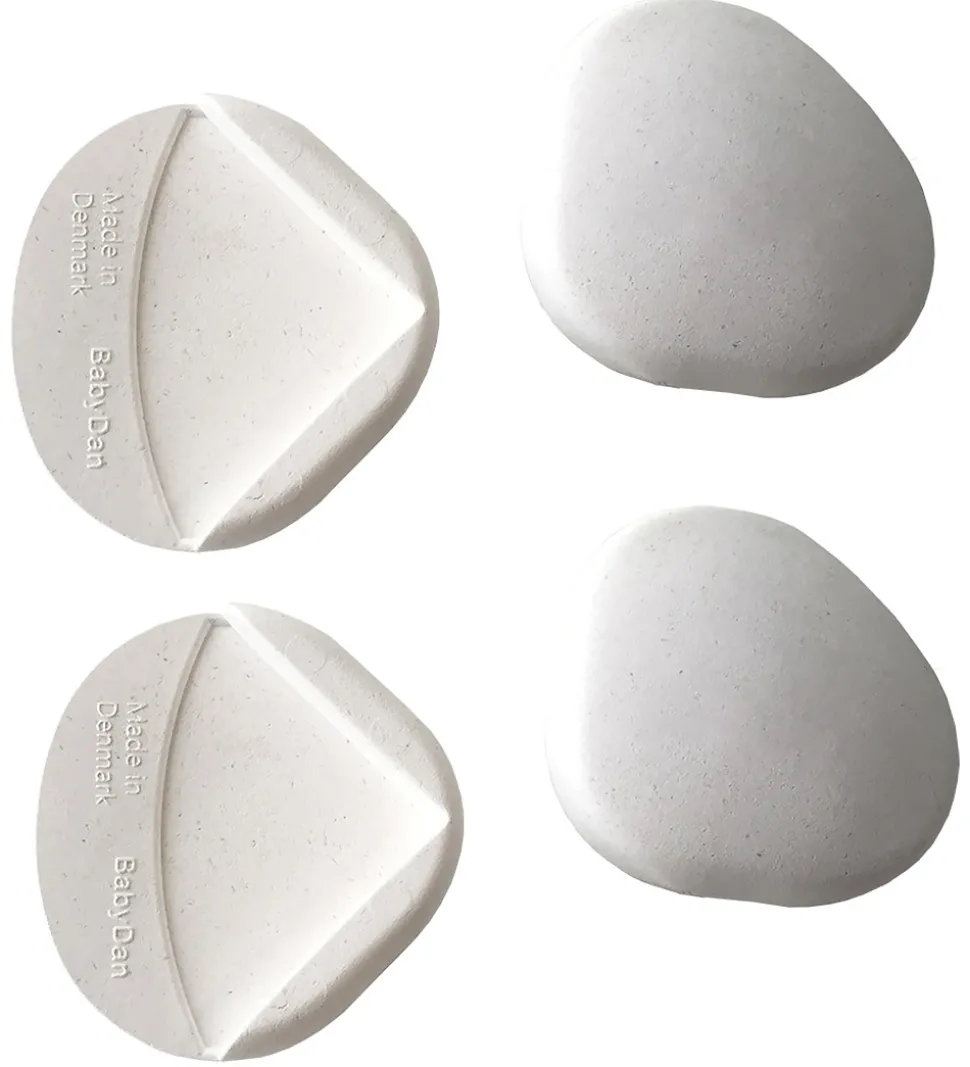 BabyDan Børnesikring - Hjørnebeskytter - 4 stk. - Hvid