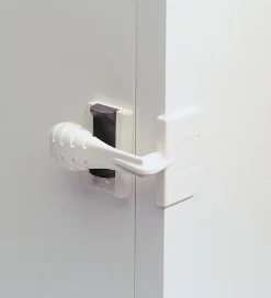 BabyDan Børnesikring - Køleskabslåse - 2-pak - Hvid