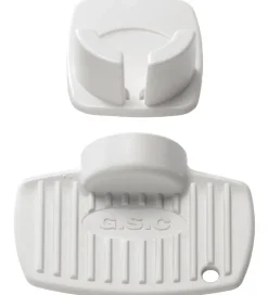 BabyDan Børnesikring - Magnetlås - Hvid