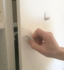 BabyDan Børnesikring - Magnetlås - Hvid