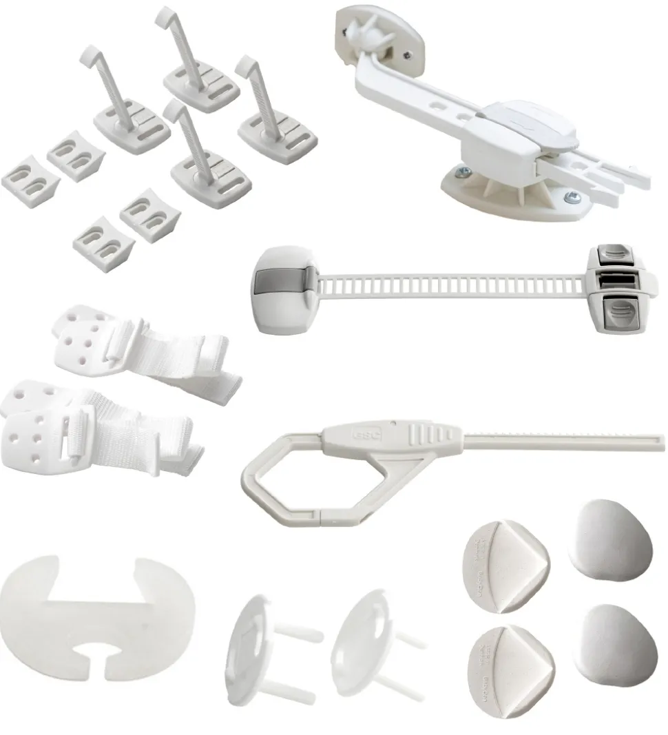 BabyDan Børnesikring - Supreme - 16 dele - Hvid