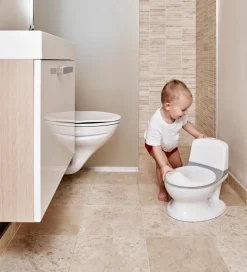 BabyDan Pottetræner m. Lyd - Hvid