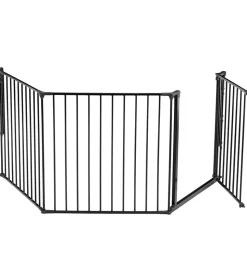 BabyDan Sikkerhedsgitter - Flex L - 146-223 cm - Sort