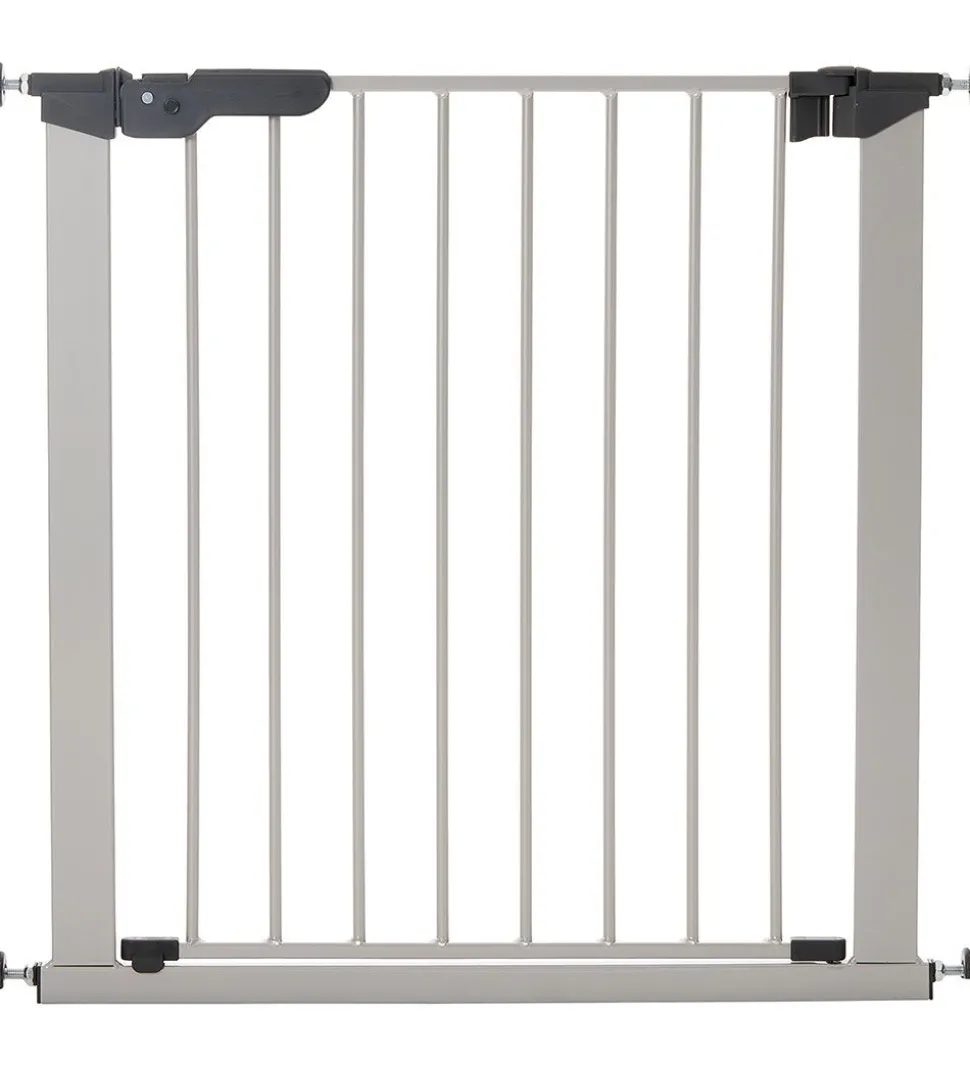 BabyDan Sikkerhedsgitter Premier - 73,5-79,6 cm - Sølv