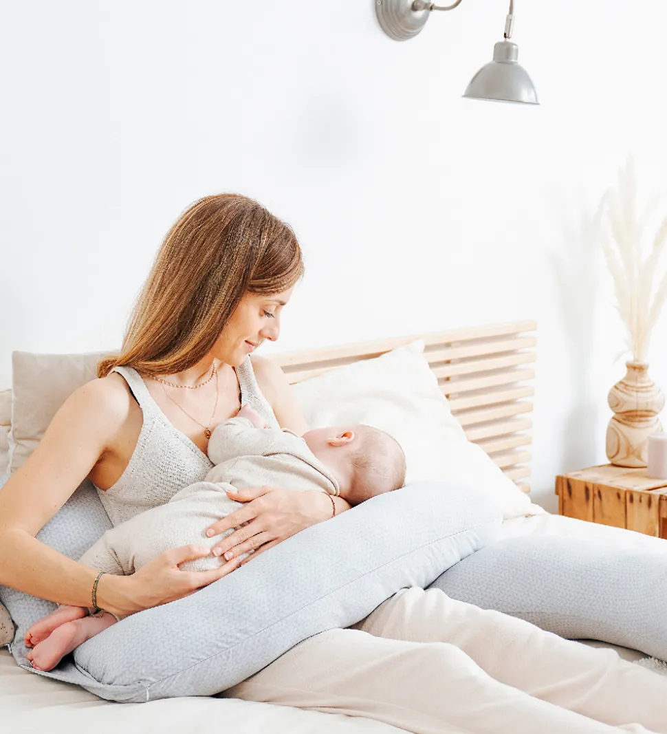 Babymoov Graviditets-/Ammepude - B.Love XXL - Mineral Grey