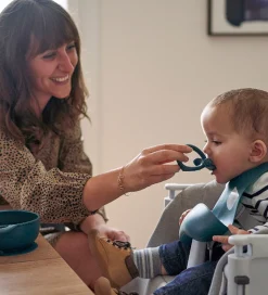 Babymoov Spisesæt - 3 Dele - First'isy - Grøn m. Print