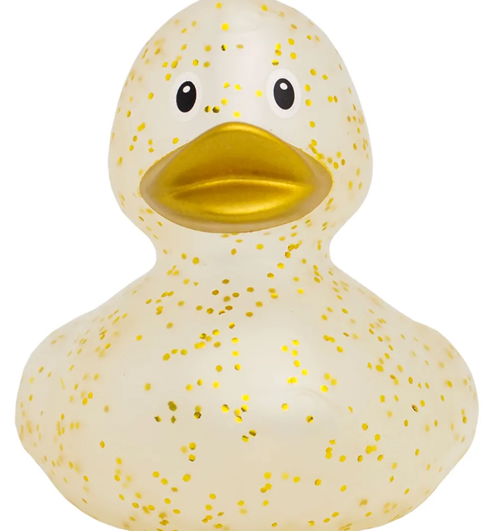 Badeand - Glitter Guld