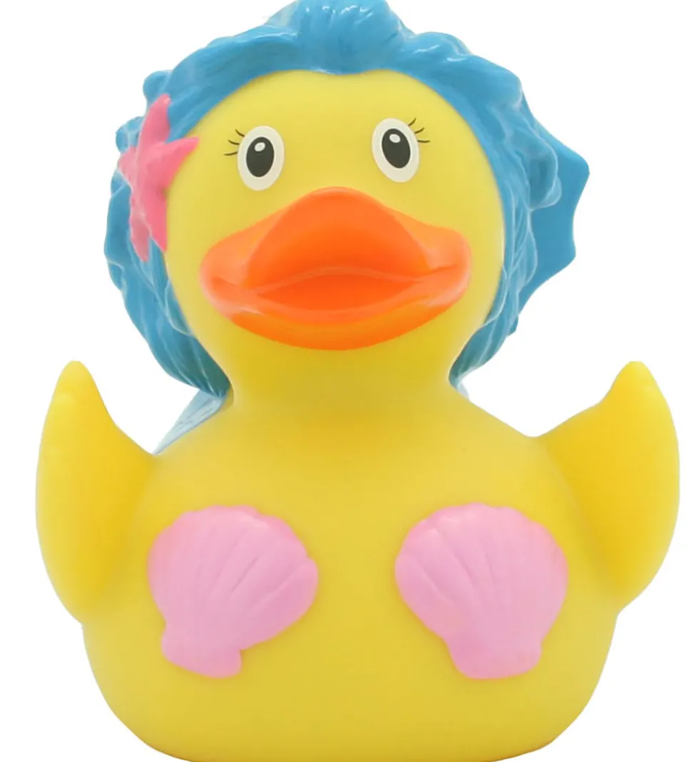 Badeand - Havefrue - Blå