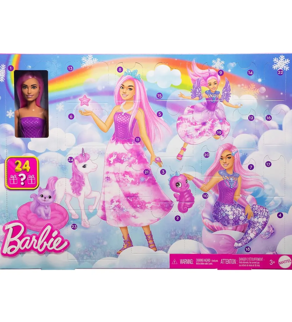 Barbie Fantasy Julekalender - 24 Låger