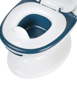 Bebeconfort Toilet - Mini - Hvid/Blå m. Bjørn