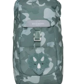 Beckmann Børnehavetaske - Classic Mini - Dinosaur - Grå