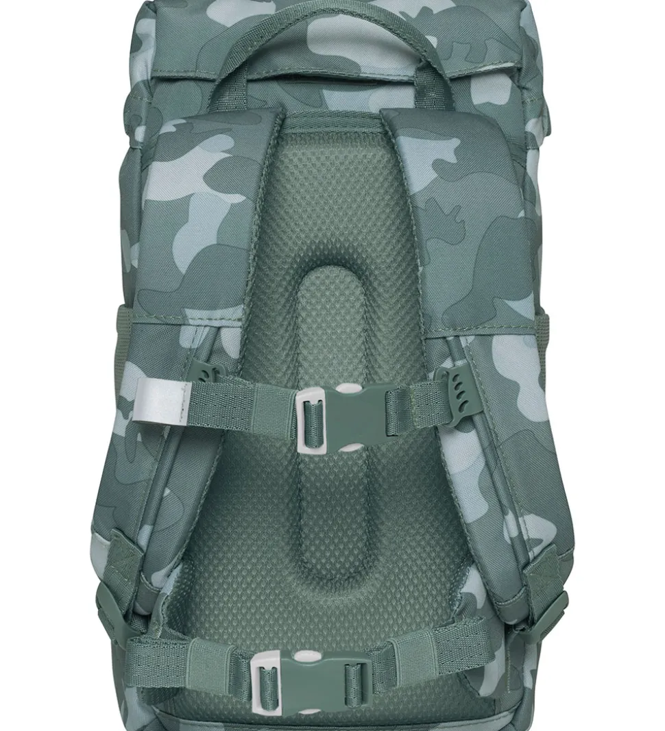 Beckmann Børnehavetaske - Classic Mini - Dinosaur - Grå