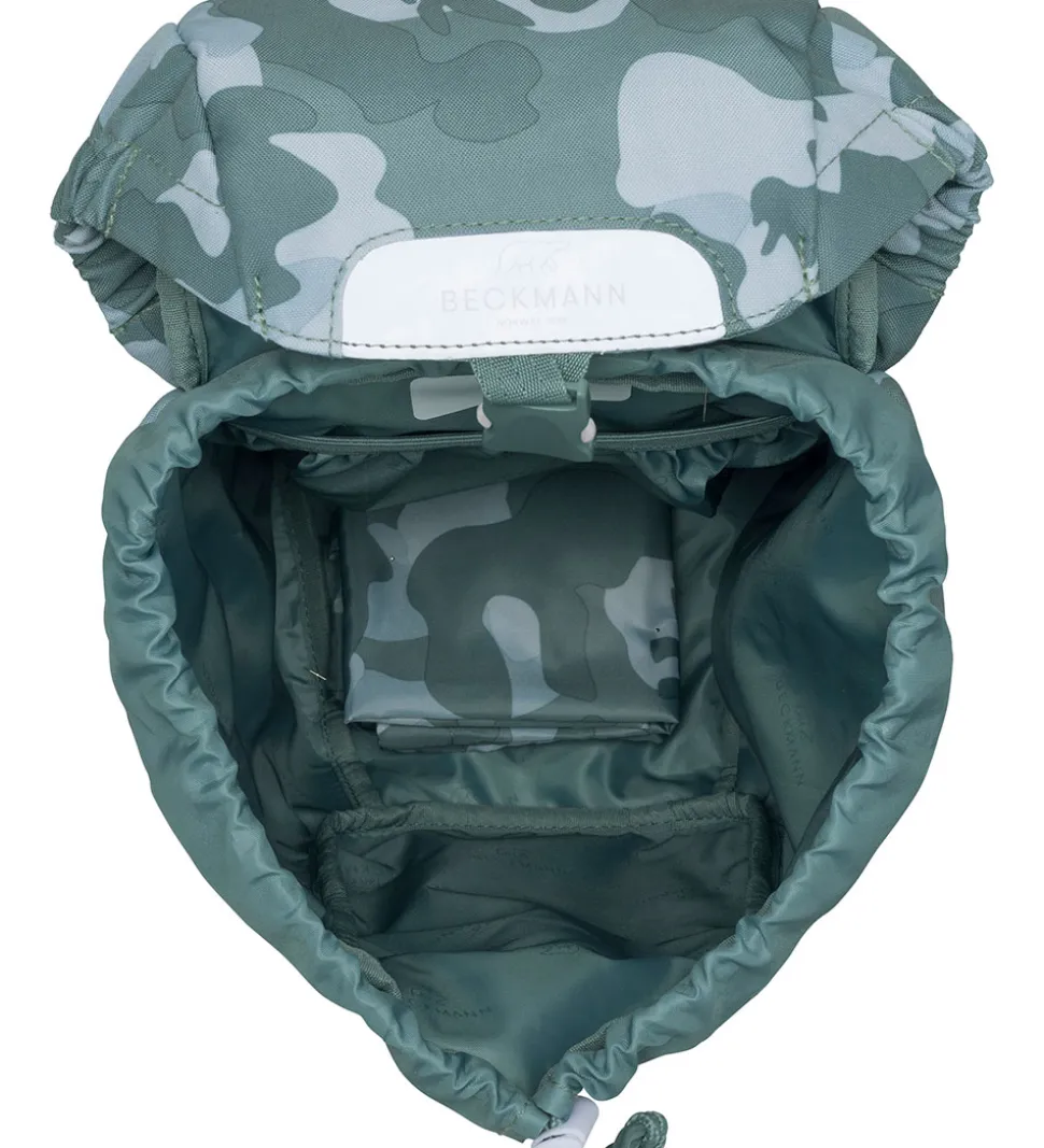 Beckmann Børnehavetaske - Classic Mini - Dinosaur - Grå