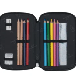 Beckmann Penalhus m. Indhold - Ninja Elements - Sort