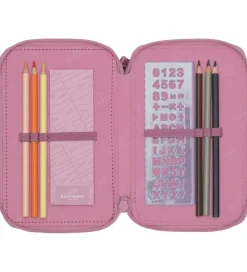 Beckmann Penalhus m. Indhold - Pink