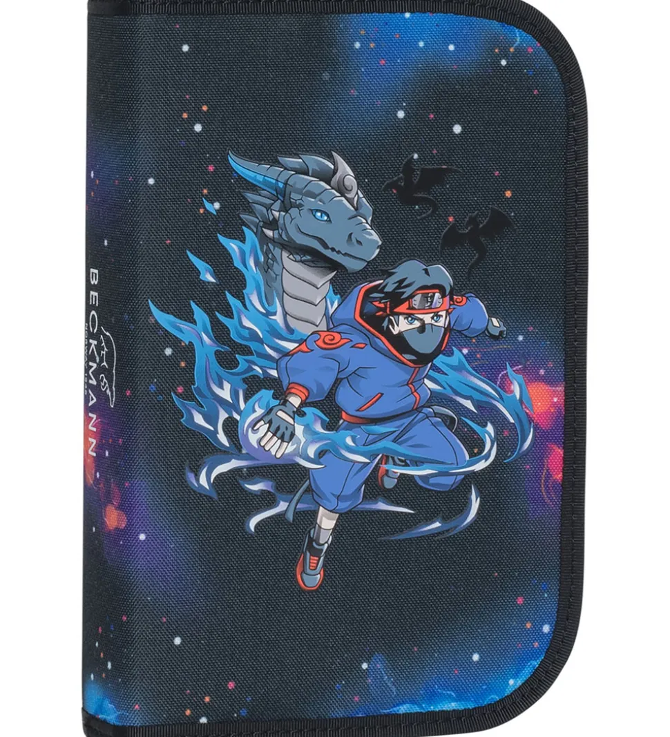 Beckmann Penalhus m. Indhold - Ninja Elements - Sort