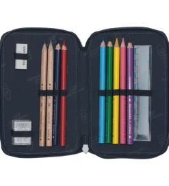 Beckmann Penalhus m. Indhold - Tech Rex - Sort