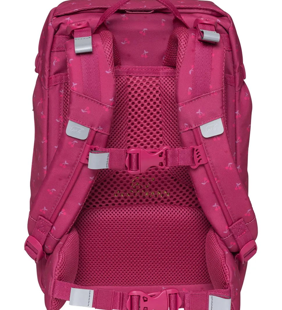 Beckmann Skoletaske - Classic - Cherry - Rød