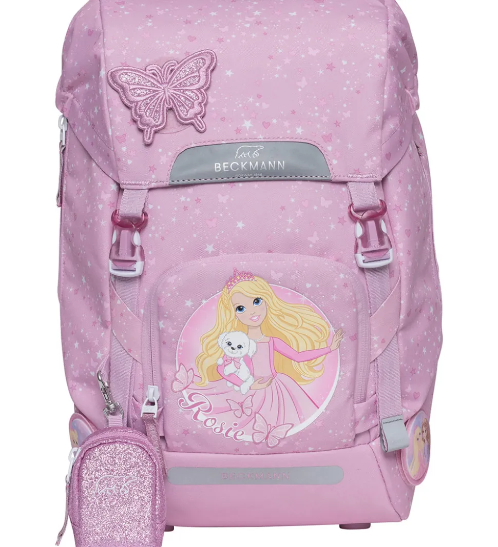 Beckmann Skoletaske - Classic Maxi - Rosie - Pink