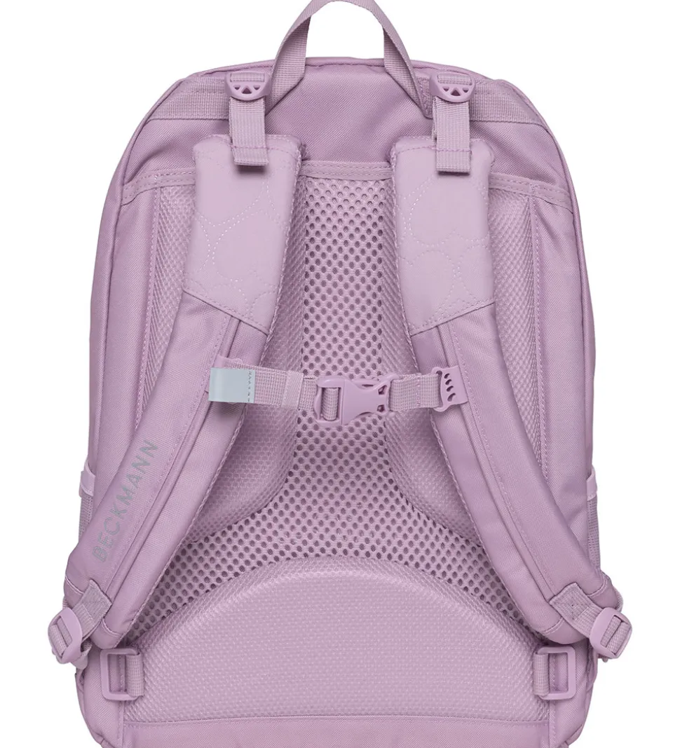 Beckmann Skoletaske - Sport Junior - Padded Hearts - Pink