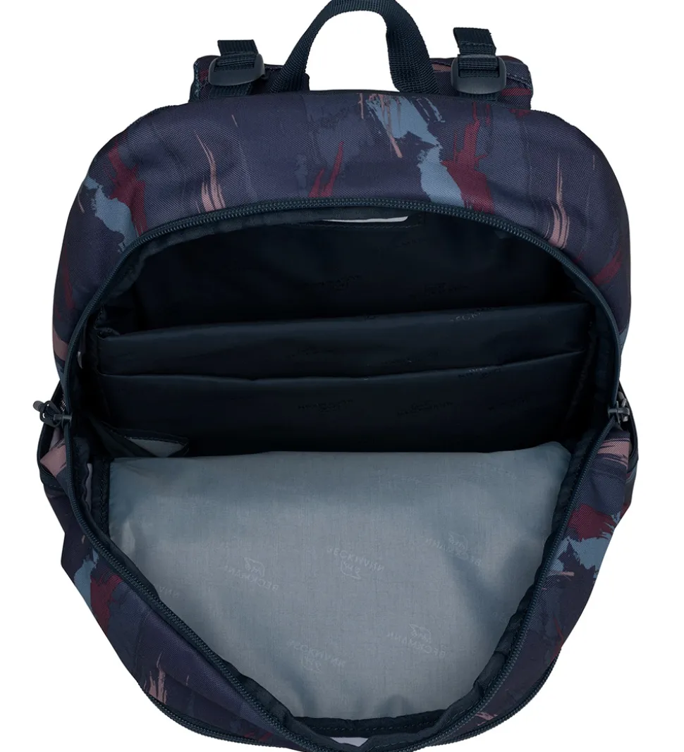 Beckmann Skoletaske - Sport Junior - Blue Brush