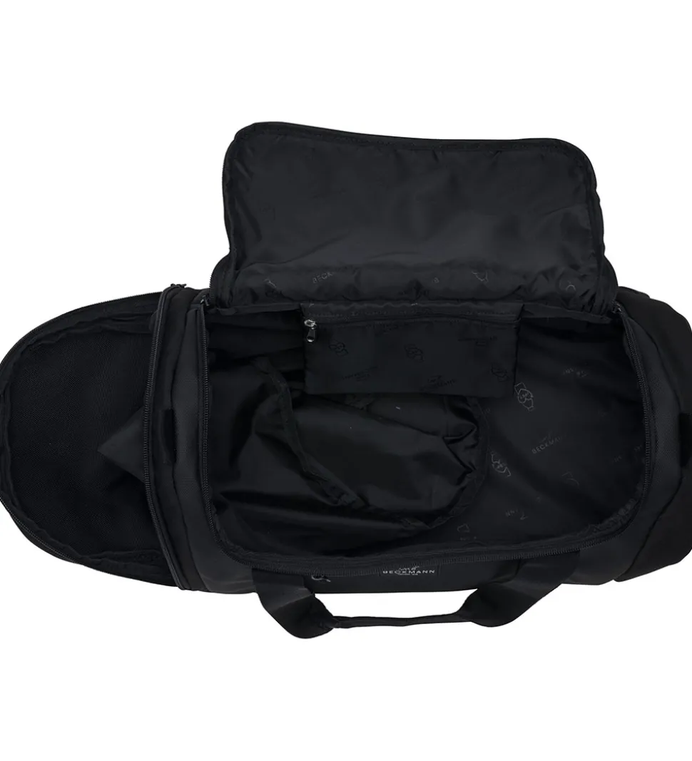 Beckmann Sportstaske - Black Coated - Sort