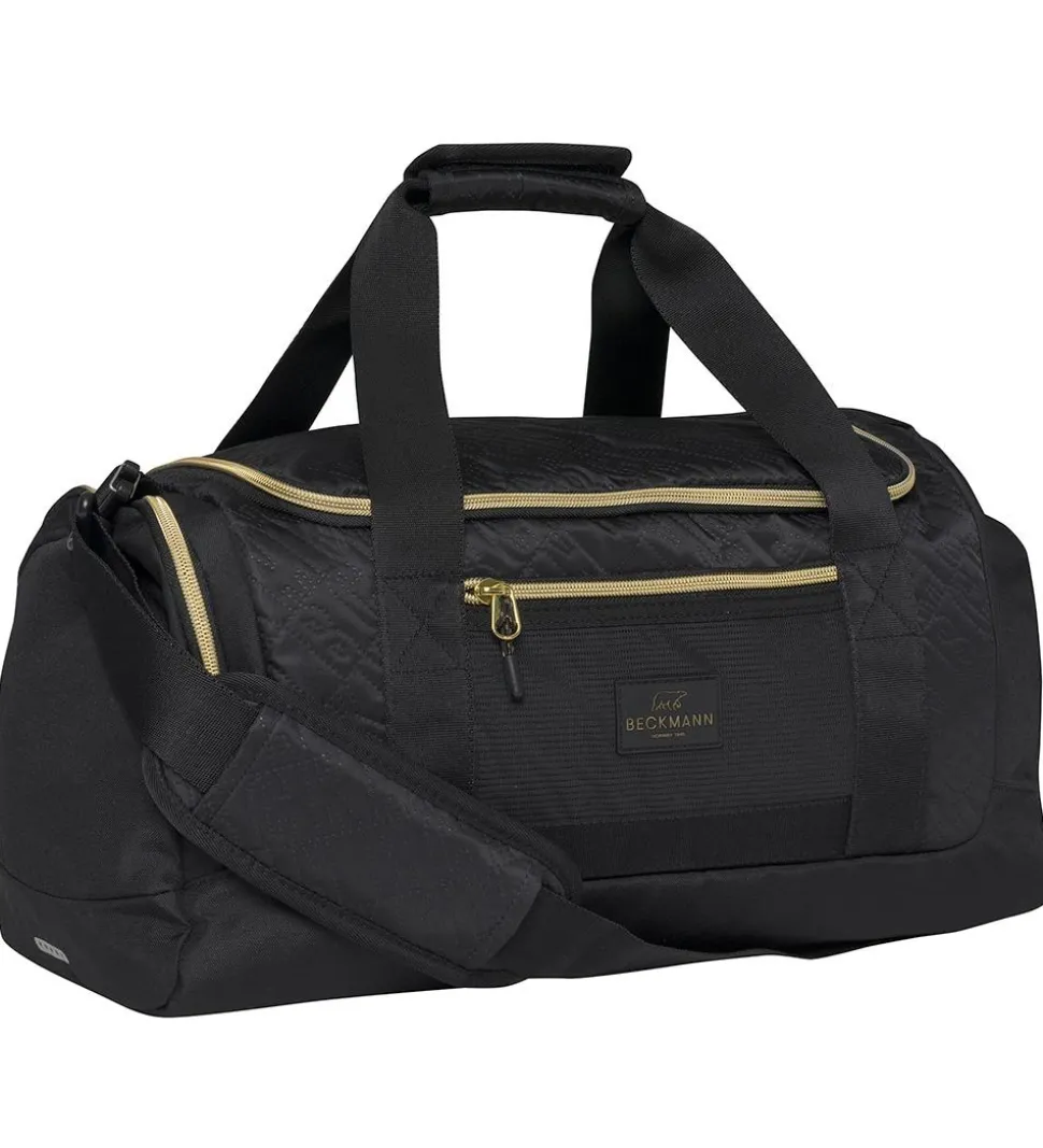 Beckmann Sportstaske - Sort/Guld
