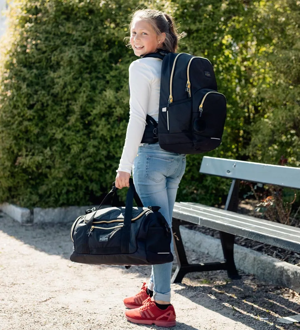 Beckmann Sportstaske - Sort/Guld