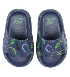 BECO Badesandaler - Ocean Dinos - Blå