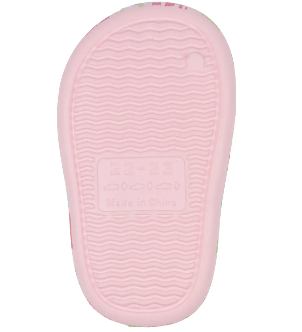 BECO Badesandaler - Sealife - Pink