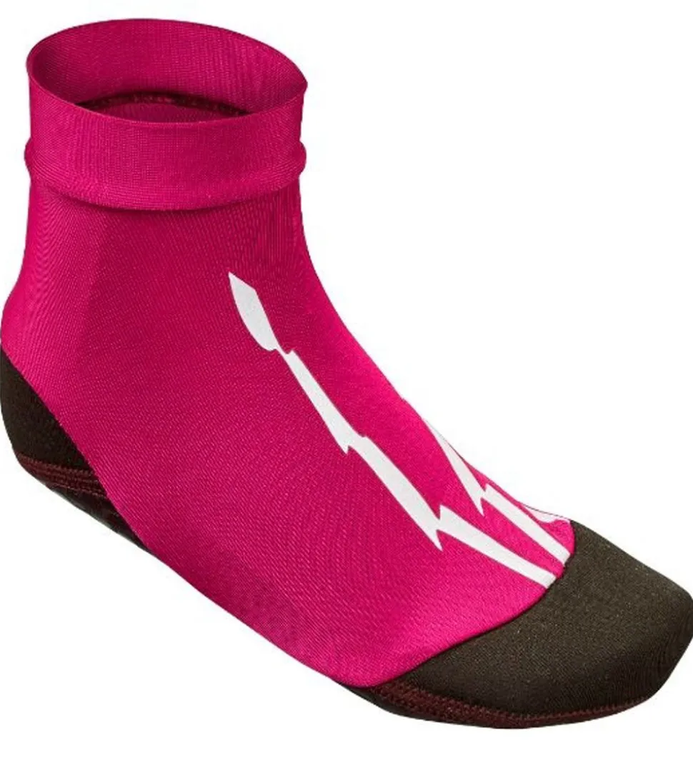 BECO Badesokker m. Skridsikker Bund - Pink
