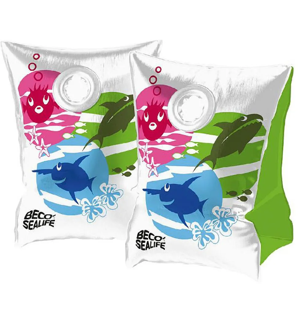 BECO Svømmevinger - 0-15 kg - Hvid/Multifarvet