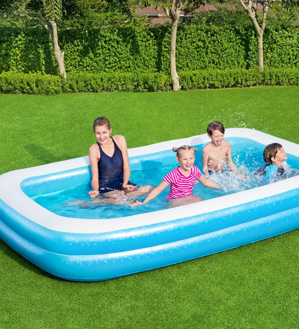 Bestway Badebassin - 305x183x46cm - Blå