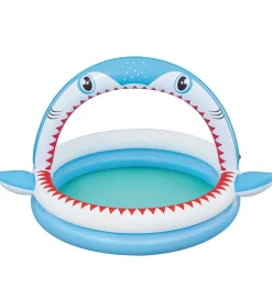 Bestway Badebassin m. Sprinkler - 163 x 127 cm - Sharktastic