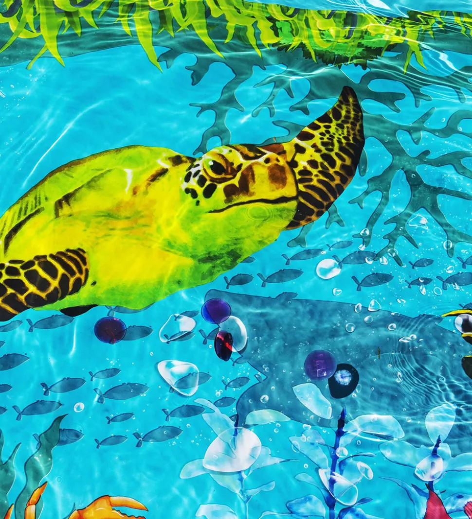 Bestway Badebassin m. Tilbehør - 262 x 175 cm - 3D Undersea Adve