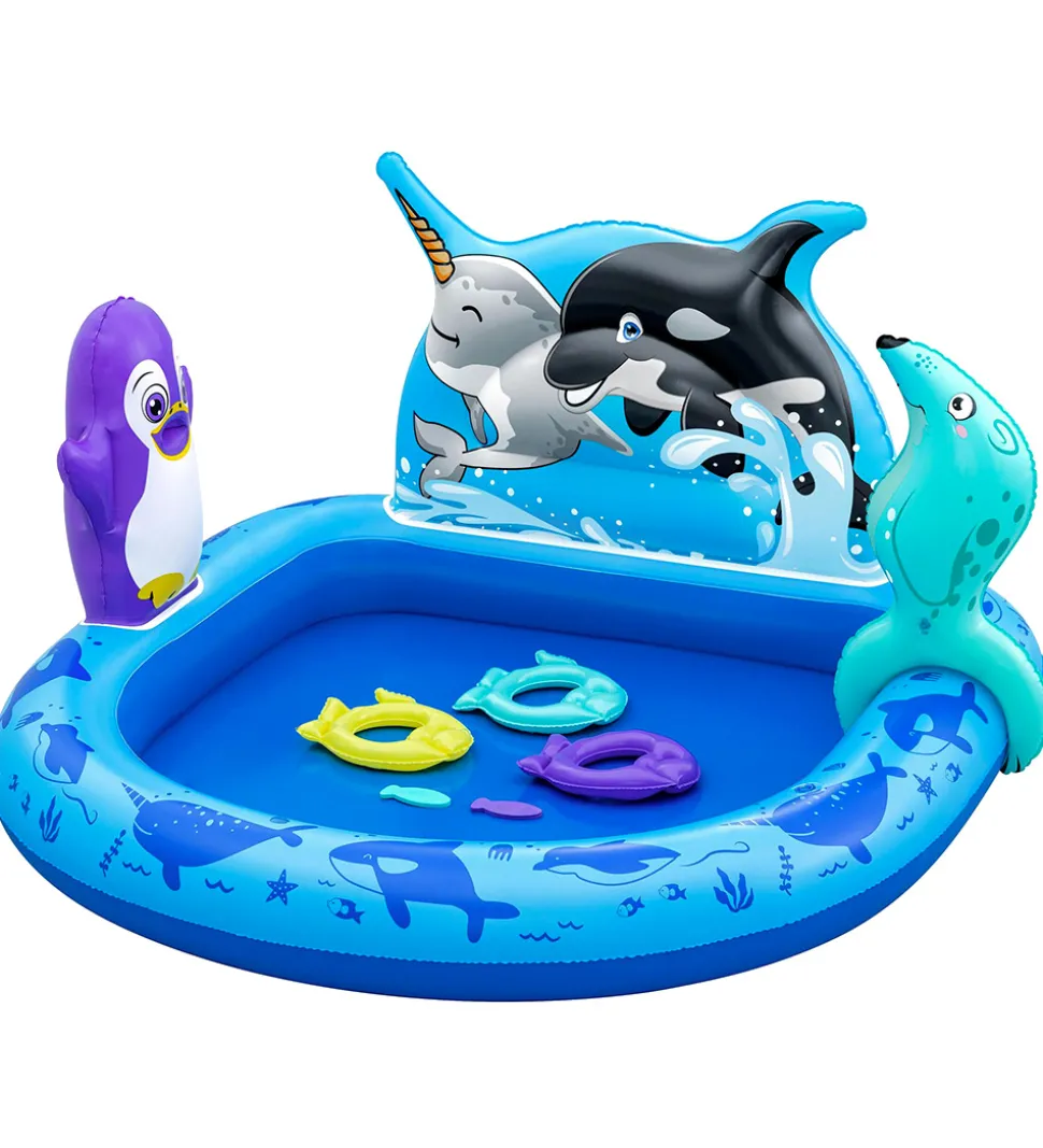 Bestway Legebassin - 134x131x73 cm - Polar Pals