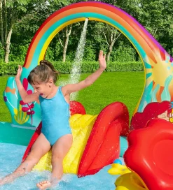 Bestway Legebassin - 221x193x117 cm - Disney - Den Lille Havfrue