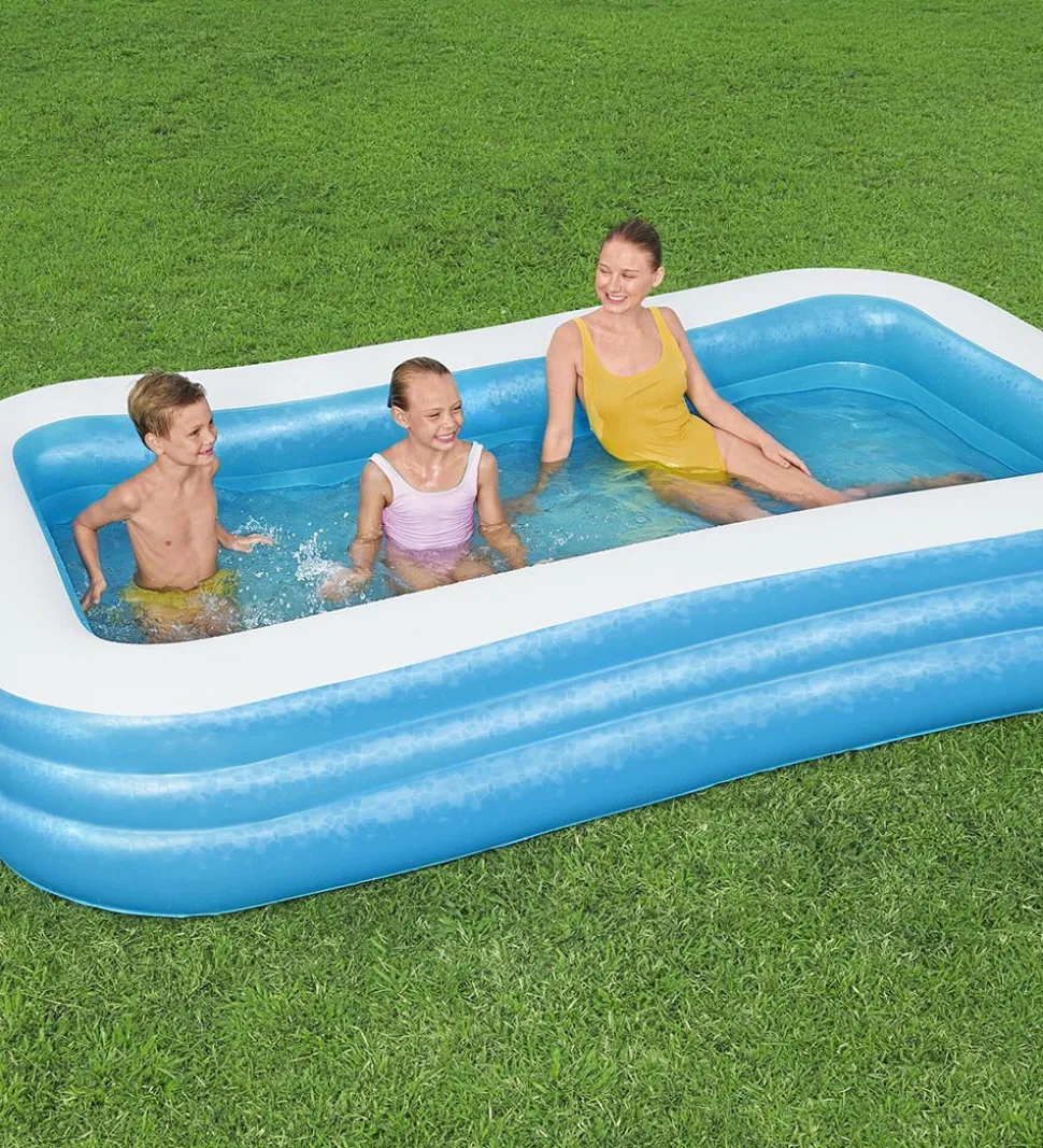 Bestway Oppustelig Bassin - 305x183 cm - Blå