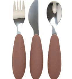 BIBS Børnebestik - 3-Pak - Woodchuck